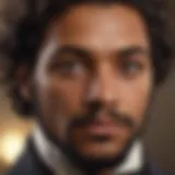 Portrait of Young Frederick Douglass with a Determined Gaze