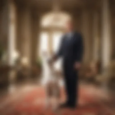 Global Harmony: Mastering Diplomatic Functions Illustration symbolizing diplomatic functions of a president