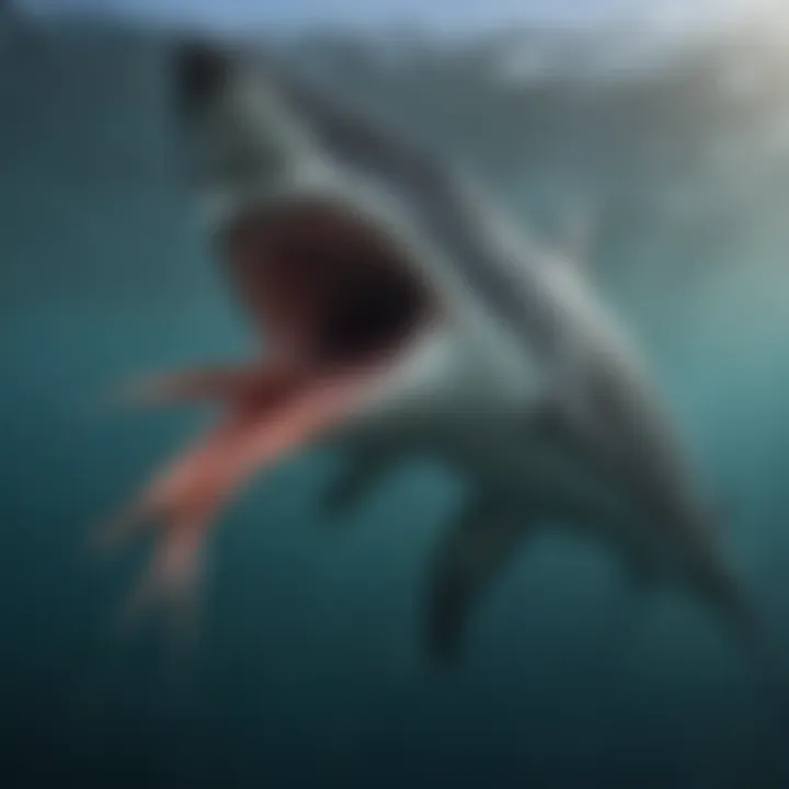 Rare Predatory Interaction of a Thresher Shark with a Giant Squid