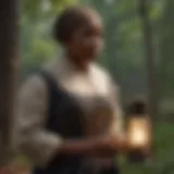 Courageous Abolitionist Harriet Tubman in Action