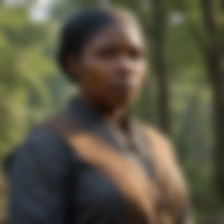 Harriet Tubman Standing Tall Against Injustice