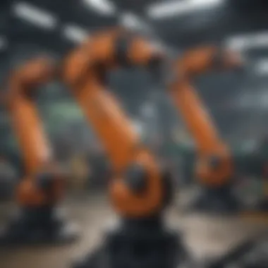 Robotic arms for precise material handling