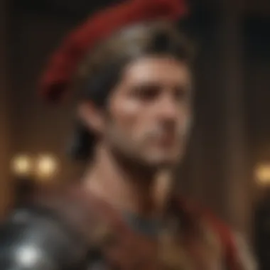 Roman statue of a military commander