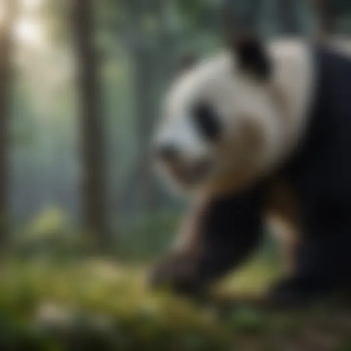 Selective Herbivorous Behavior of Giant Pandas