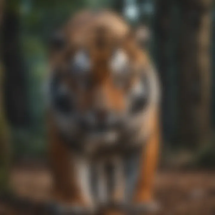 Silent Stalker: Tiger's Stealth Mode