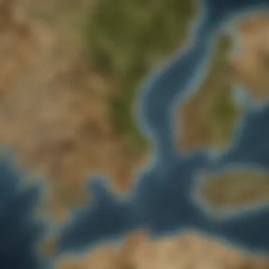 Map illustrating the Netherlands' global trade routes in the 17th century