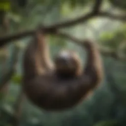 Mystical Sloth in Canopy