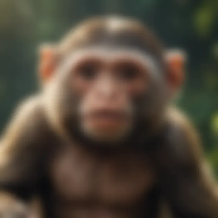 Different types of monkeys showcasing their diverse features