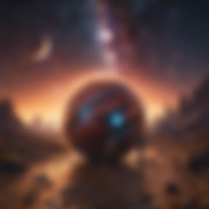 A vibrant scene of planets and stars, inviting children to explore the universe
