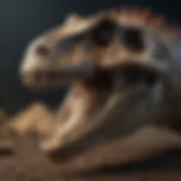 Replica of Spinosaurus Skull Unveiling Evolutionary Secrets