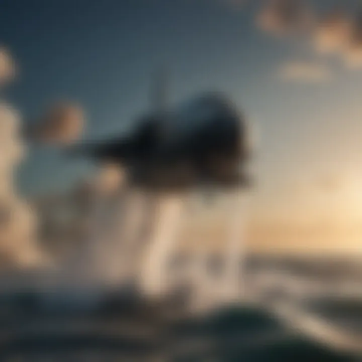 Triumphant Splashdown in the Pacific Apollo 11 Splashdown in the Pacific Ocean