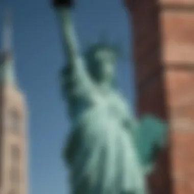 Architectural Details of Statue of Liberty