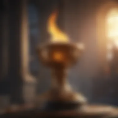 Eternal Flame of Liberty Symbol of Freedom