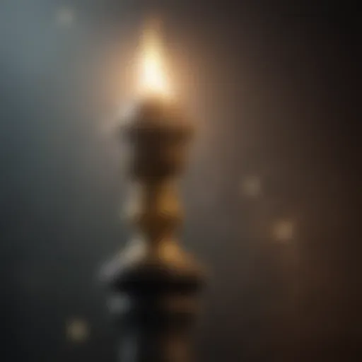 Symbolic Torch of Enlightenment