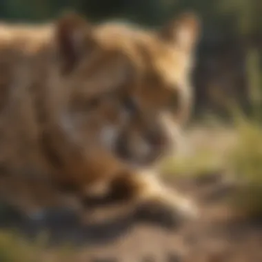 The Cunning Feline: Master of Ambush Stealthy Feline Ambush