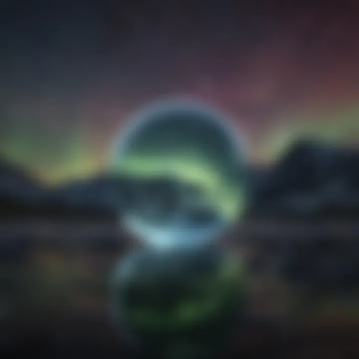 Stunning Aurora Over Planet
