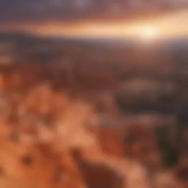 Sunset Over Bryce Canyon