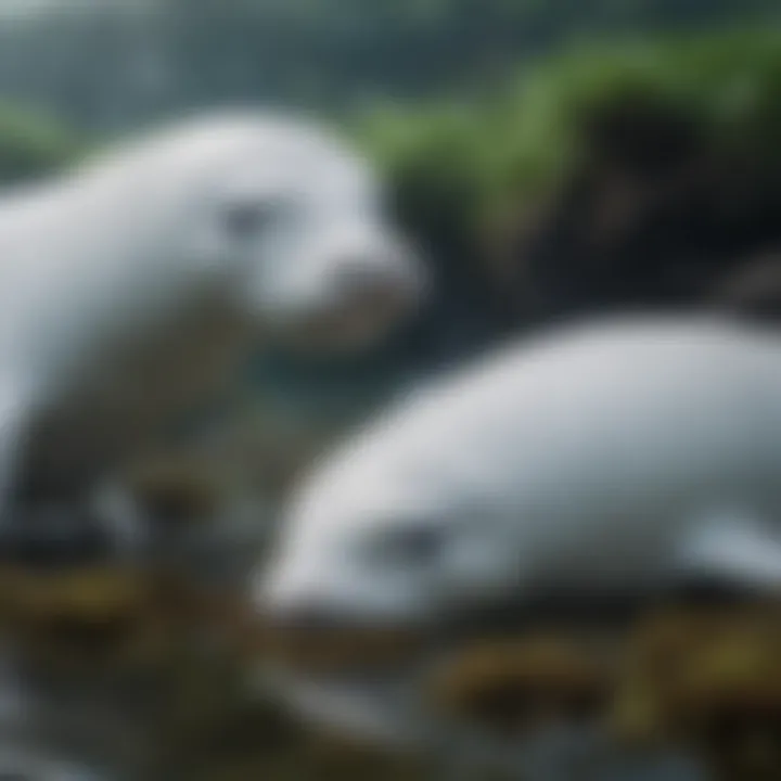 Visual representation of sustainable aquaculture practices
