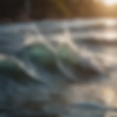 Eco Waves: Ripples of Change Illustration demonstrating sustainable water practices