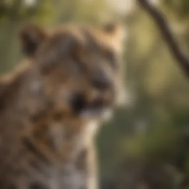 Conservation Efforts for Leopard Preservation Conservation workers engaging in efforts to protect leopard habitats.