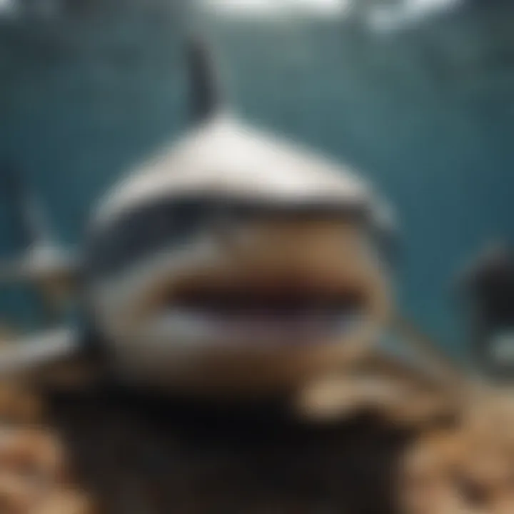 Marine conservationists working on a project to protect shark habitats