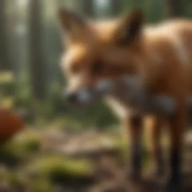 Ecological Role of Foxes An infographic displaying the ecological role of foxes in their environment.