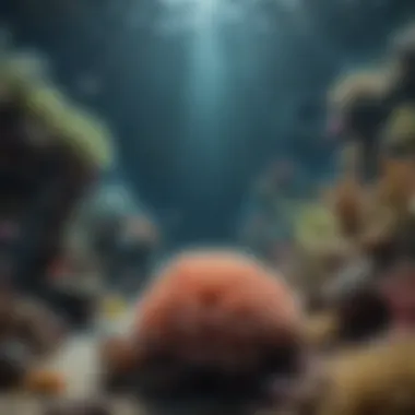 Biodiversity Beneath the Waves Coral reef teeming with marine life
