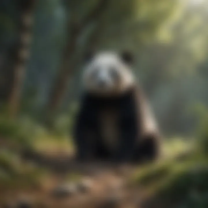 Efforts in Panda Conservation Panda conservationists working in the field