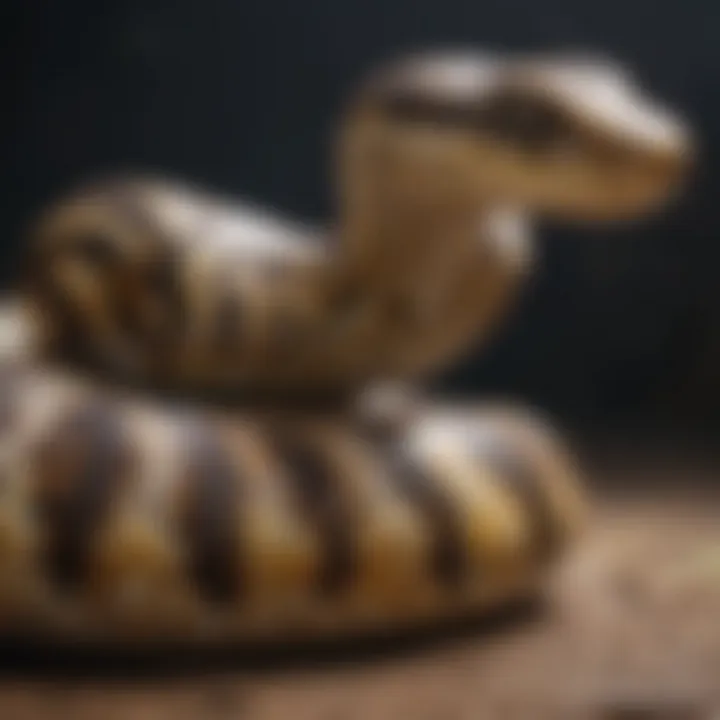 Comparison of sizes among different python species