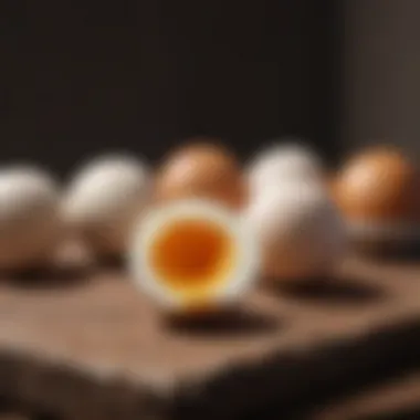 A visual representation of nutritional benefits derived from eggs