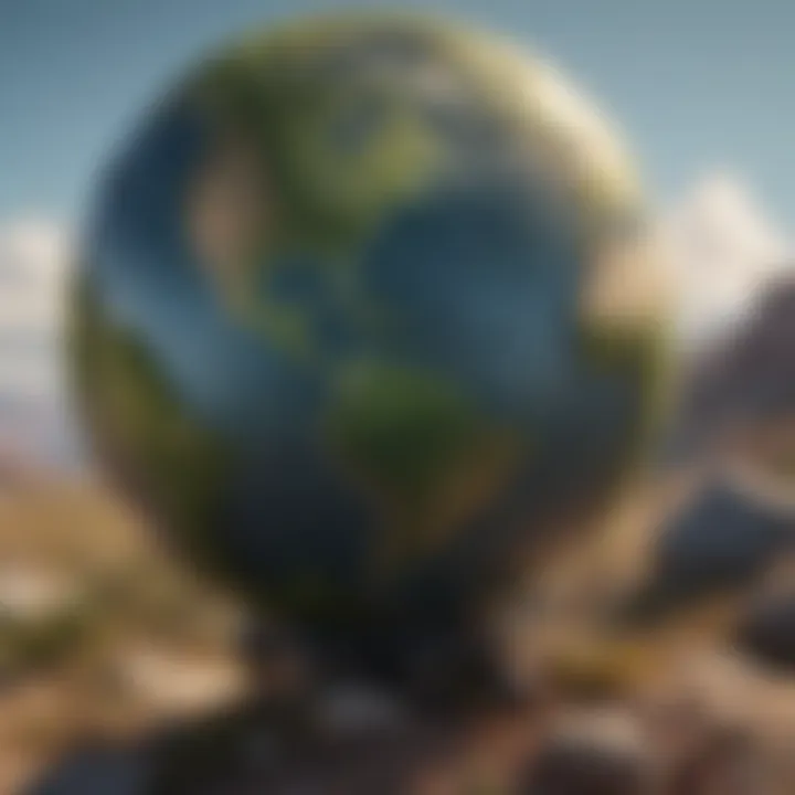 A timeline chart illustrating the evolution of Earth Day