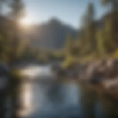 Therapeutic hot springs in a serene setting