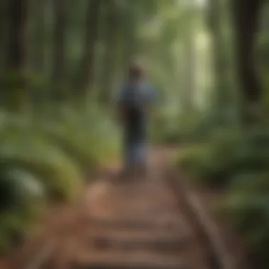 Trailblazing Adventures Child exploring a winding forest trail