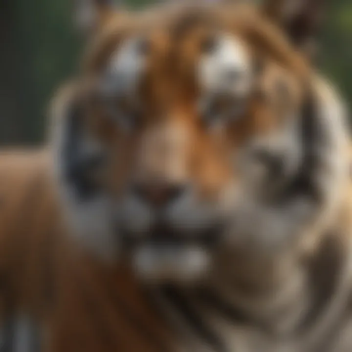 Tiger Body Language Display