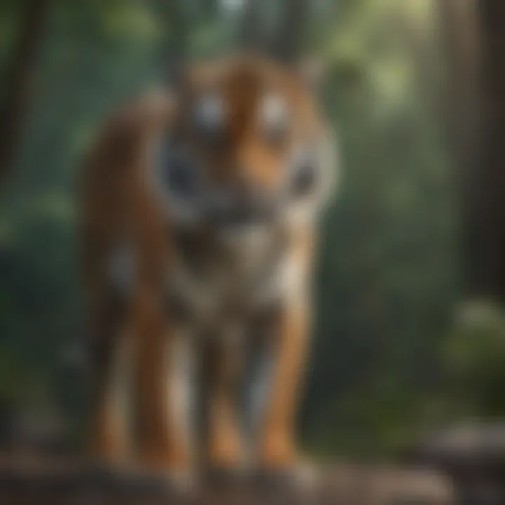 Tiger Social Greeting