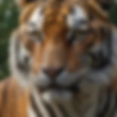 Tiger's Striking Stripes and Camouflage