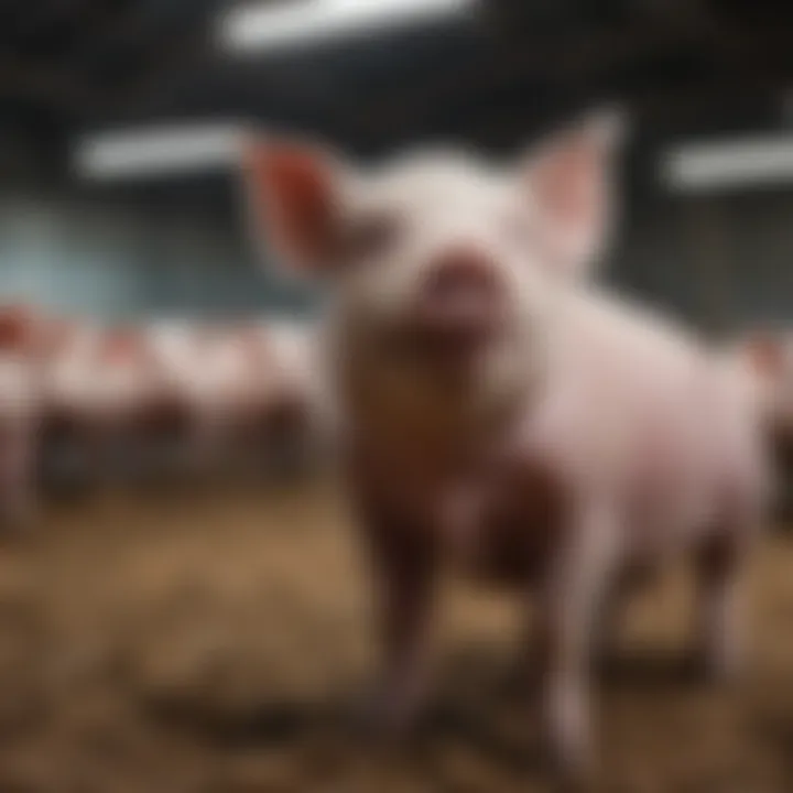 Traditional Pig Farm