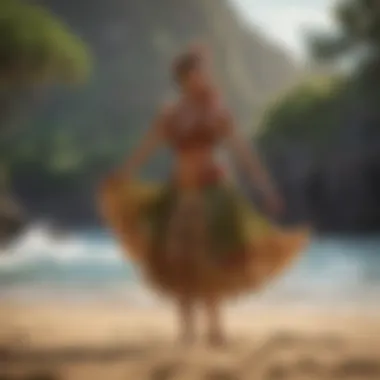 Hawaiian Hula Dance Traditional Hawaiian Hula Dance Performance