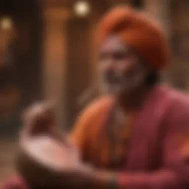 Traditional Indian Instruments Playing Holi Melodies