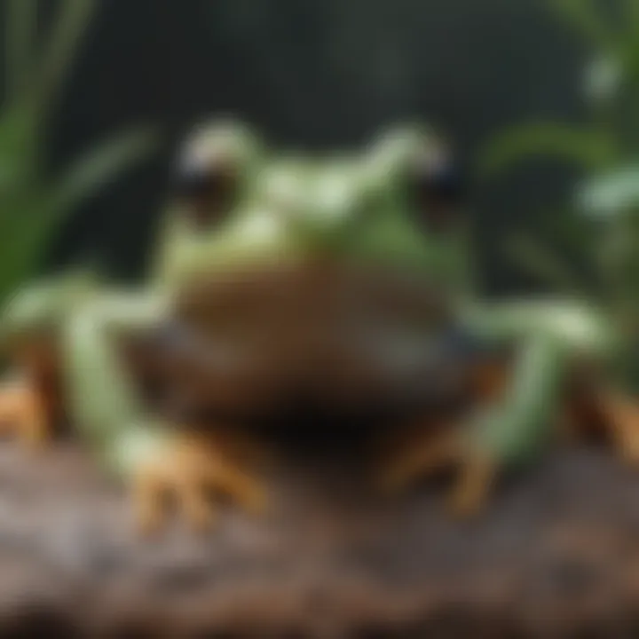 Tree Frog's Unique Vocalization Patterns