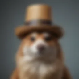 Unconventional Historical Figure in Silly Hat