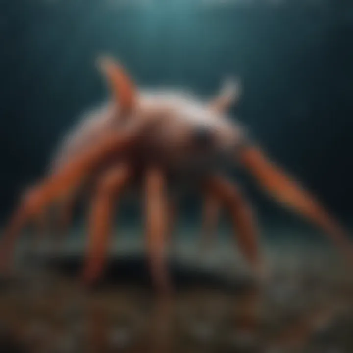 An unusual marine creature that defies classification