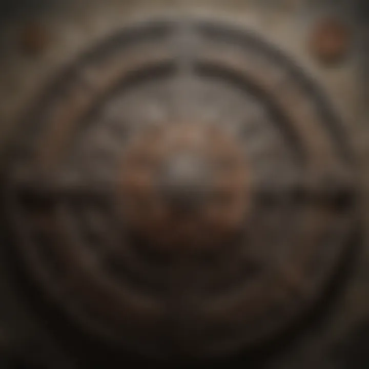 An intricately designed Aztec calendar stone representing their advanced understanding of time and cosmology.