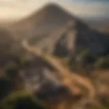 A breathtaking view of the Valley of Mexico showcasing the geography that shaped the Aztec civilization.
