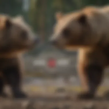 A side-by-side comparison of Grizzly and Brown bears, highlighting their physical differences.