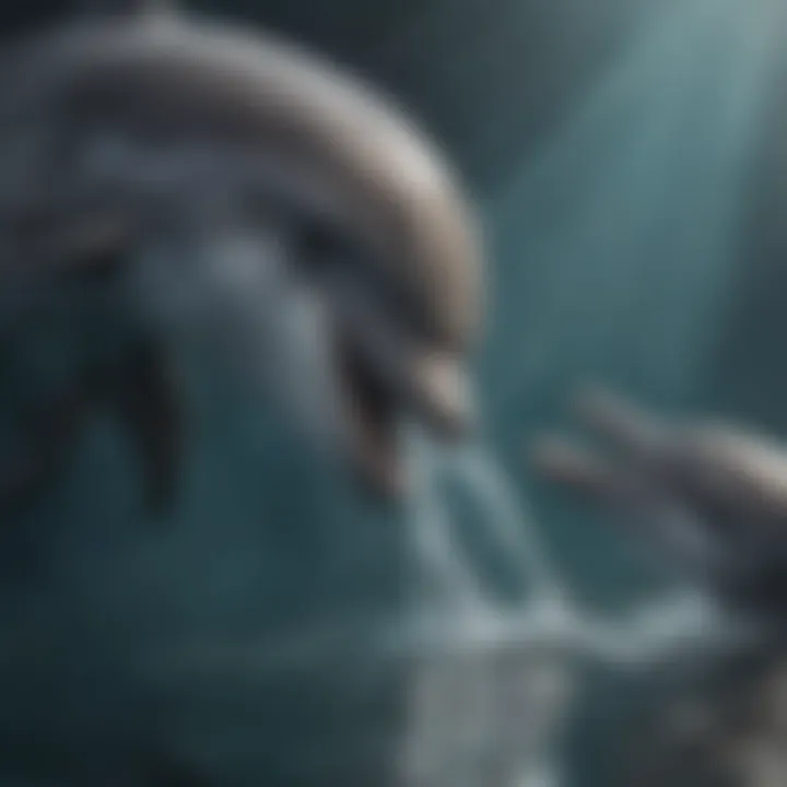 Different types of prey preferred by bottlenose dolphins