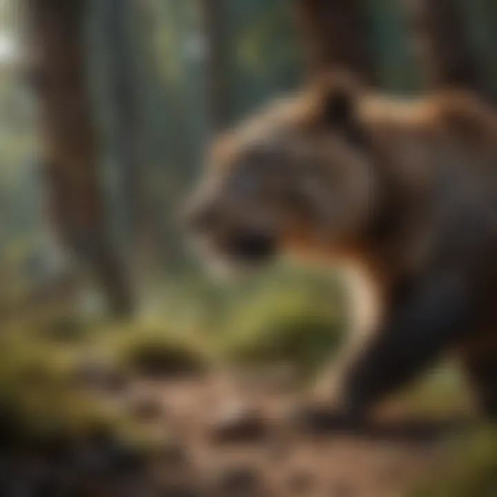 Endangered Species and Their Habitats Endangered species in their natural environment