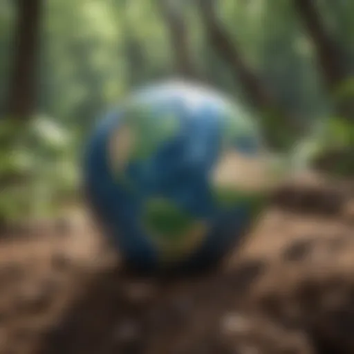 Historic Earth Day celebration with diverse groups engaged in environmental activities