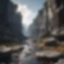 Illustration depicting tectonic plates and their movements