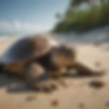 Terrestrial predators threatening loggerhead sea turtle nests